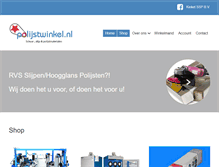Tablet Screenshot of polijstwinkel.com
